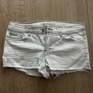 J Brand stone wash denim short